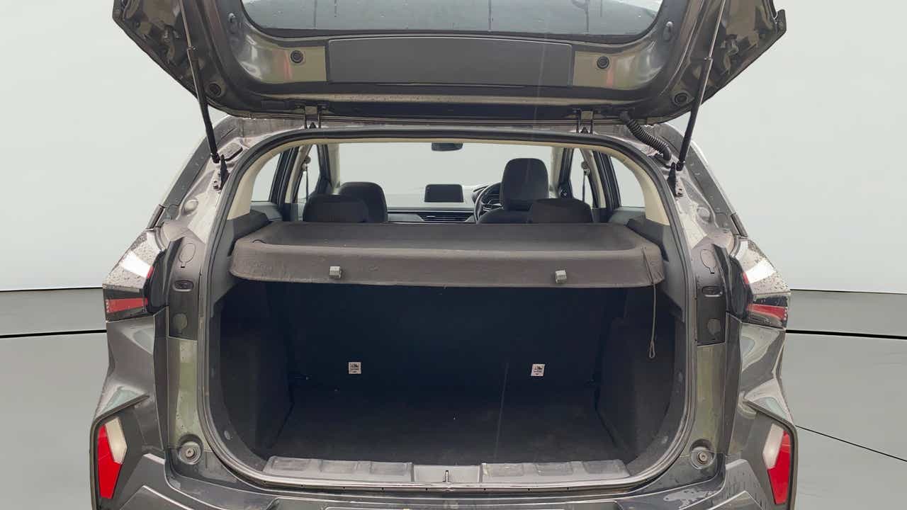 Boot space view of a Tata Nexon