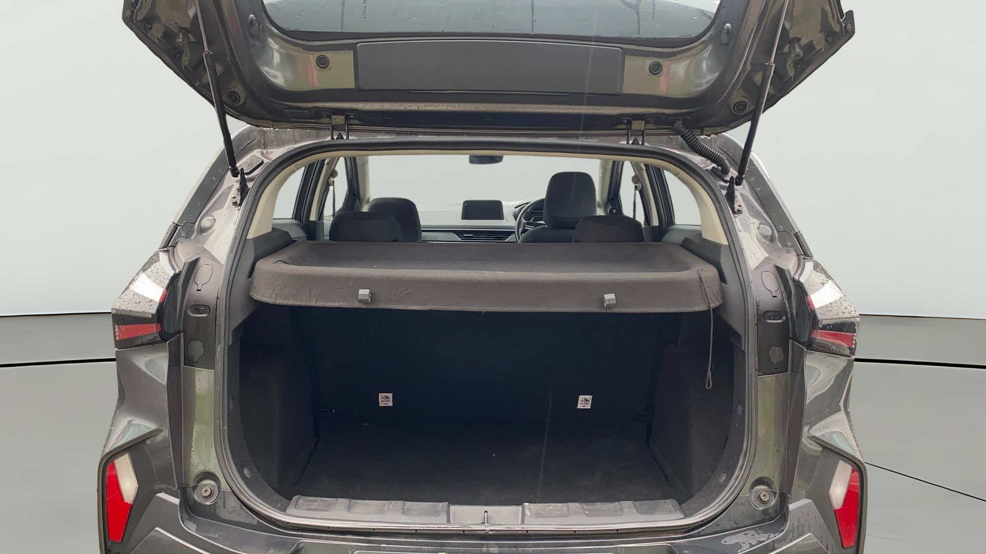 Boot space view of a Tata Nexon