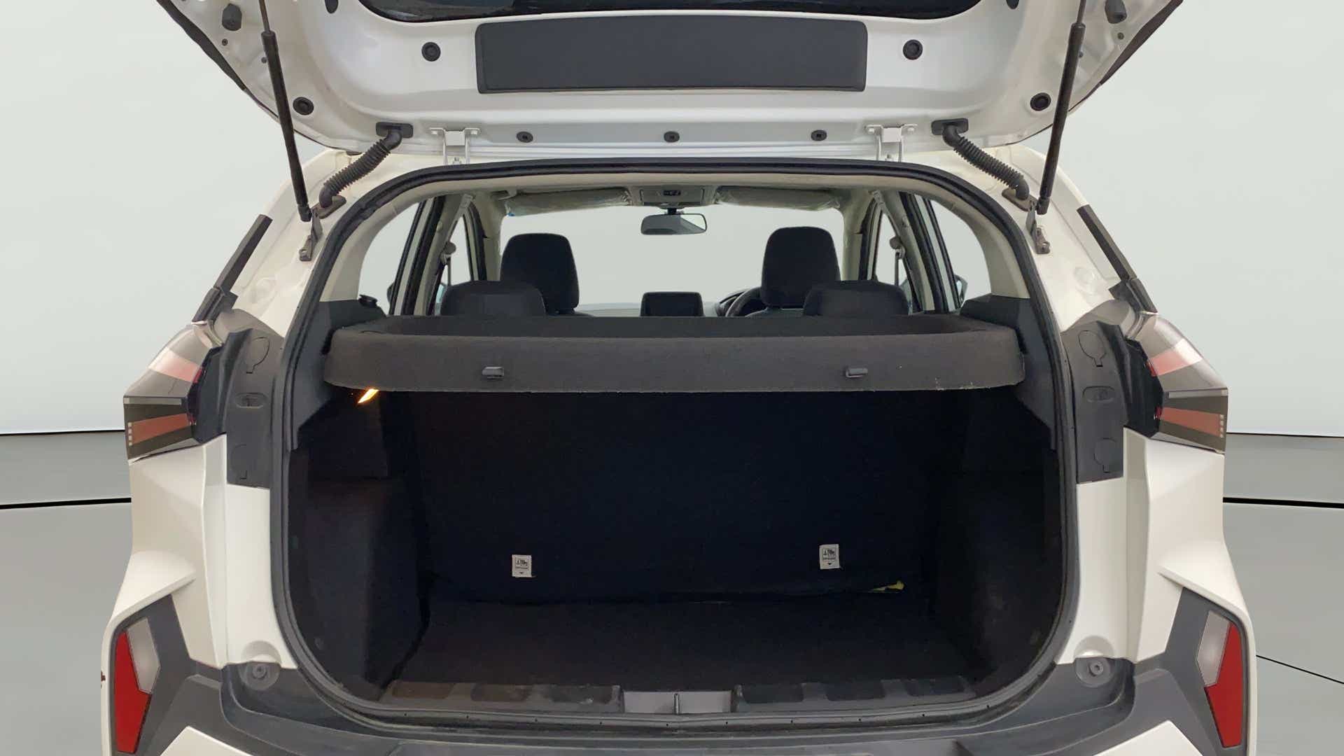 Open boot view of a Tata Nexon