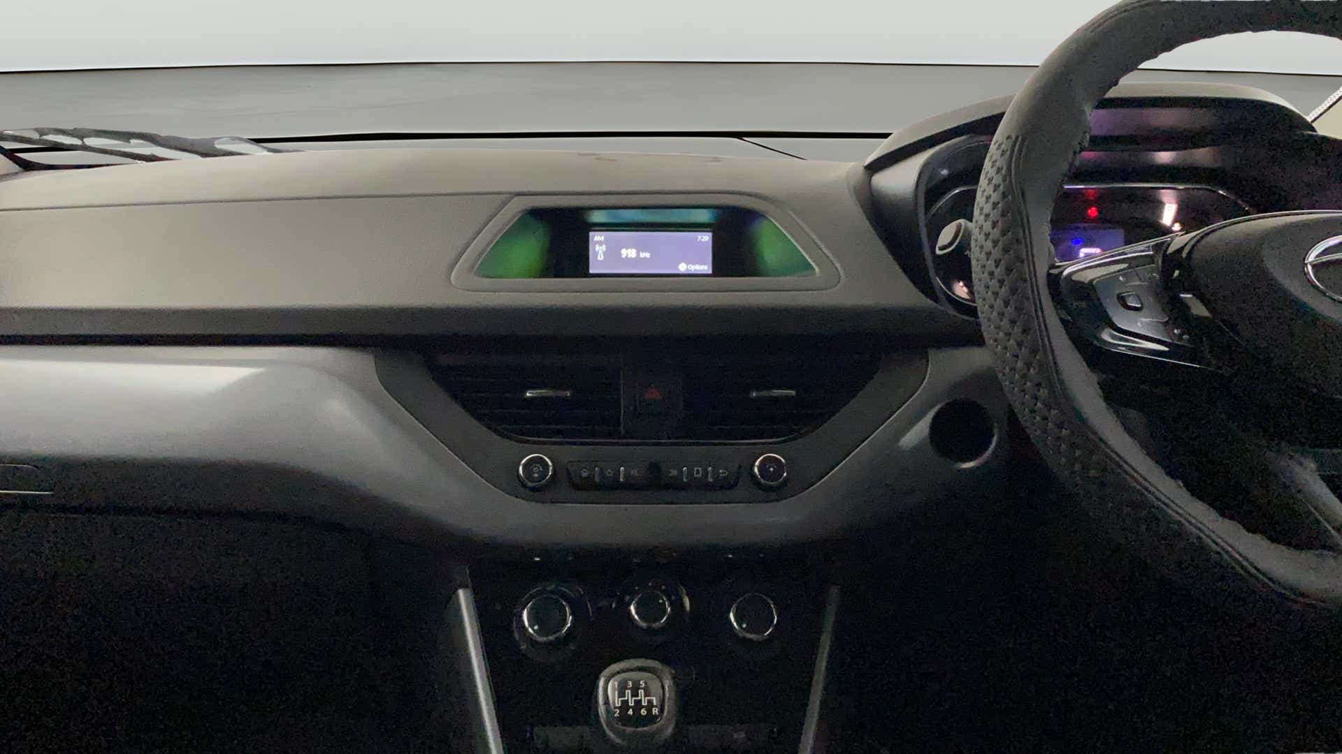 Dashboard view of a Tata Nexon 2017-2023