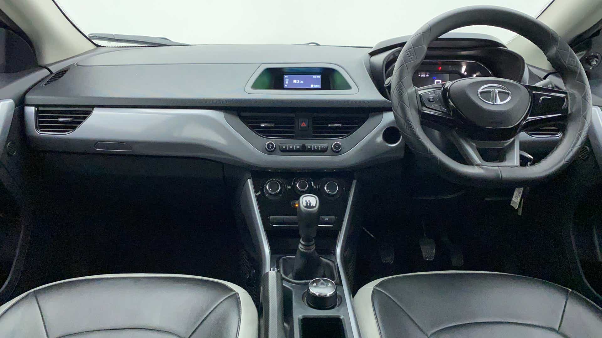 Dashboard view of a Tata Nexon 2017-2023