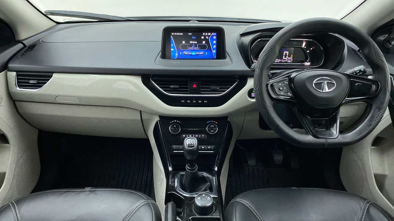 Interior dashboard view of a Tata Nexon 2017-2023