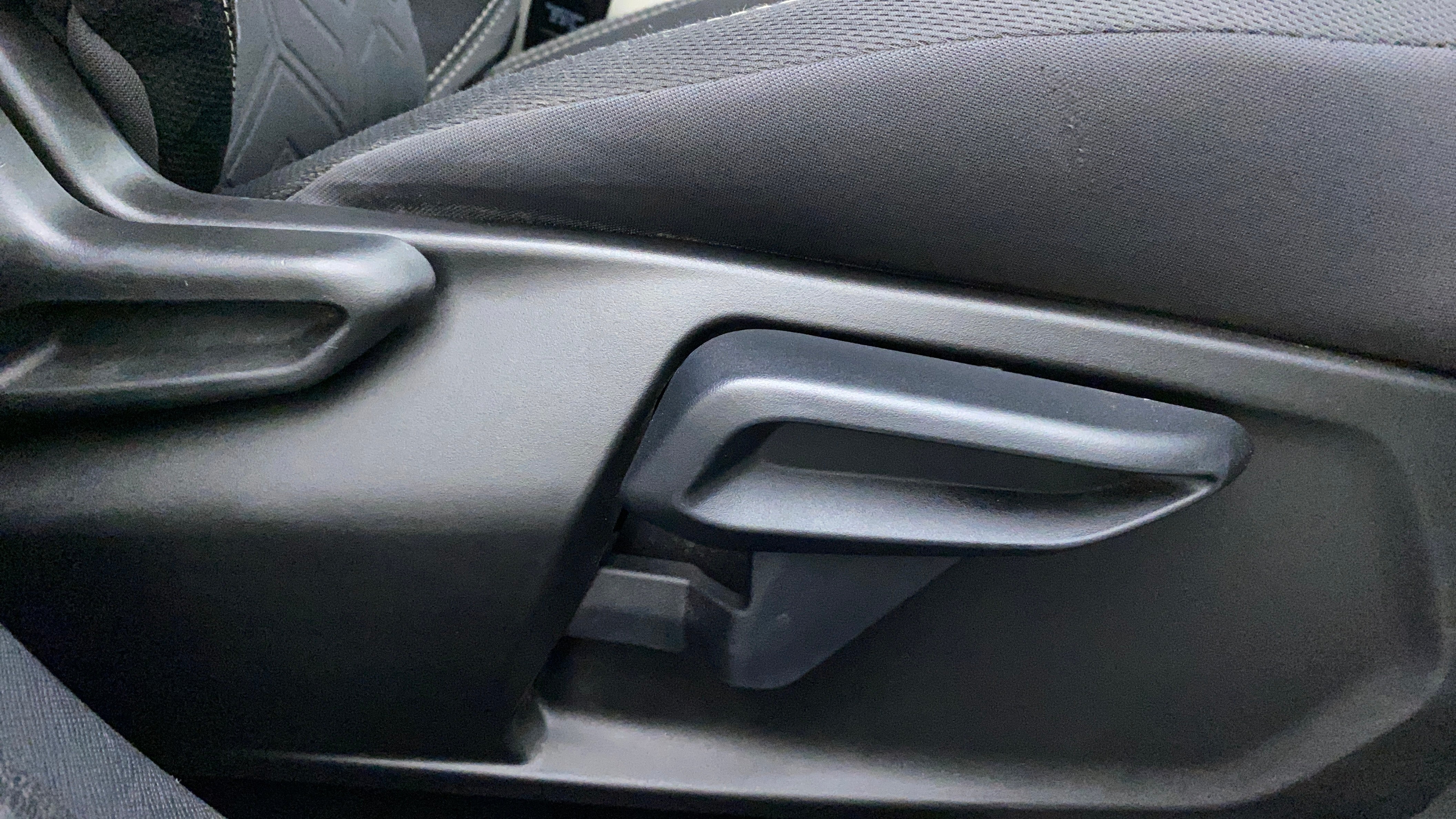 Seat adjustment lever of a Tata Nexon 2017-2023