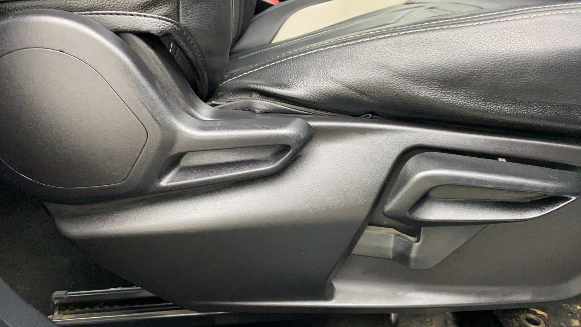 Front seat side adjustment lever of a Tata Nexon 2017-2023