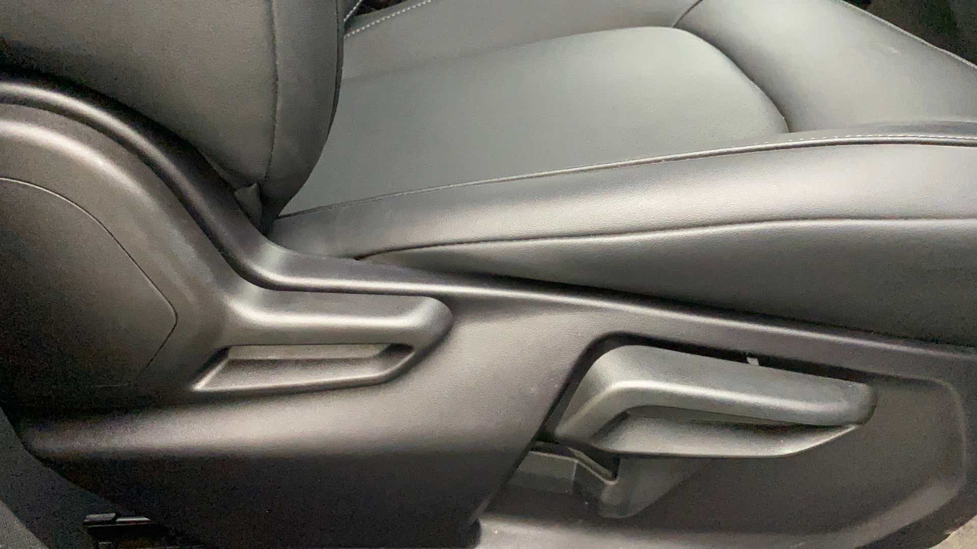 Seat adjustment controls of a Tata Nexon 2017-2023