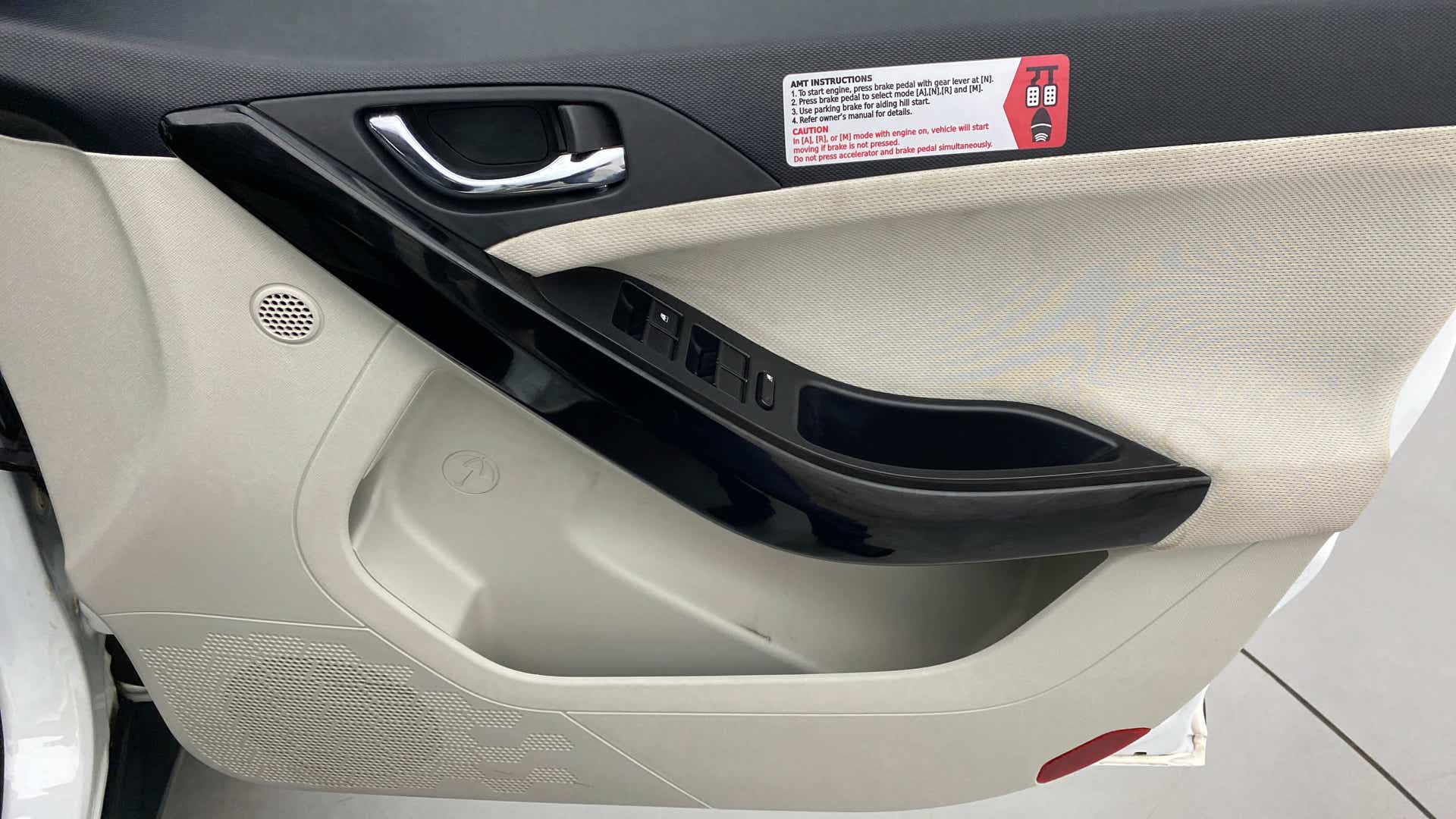 Interior door panel of a Tata Nexon 2017-2023