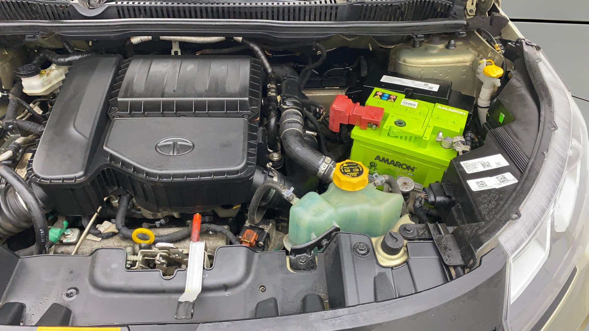 Engine bay of a Tata Nexon 2017-2023