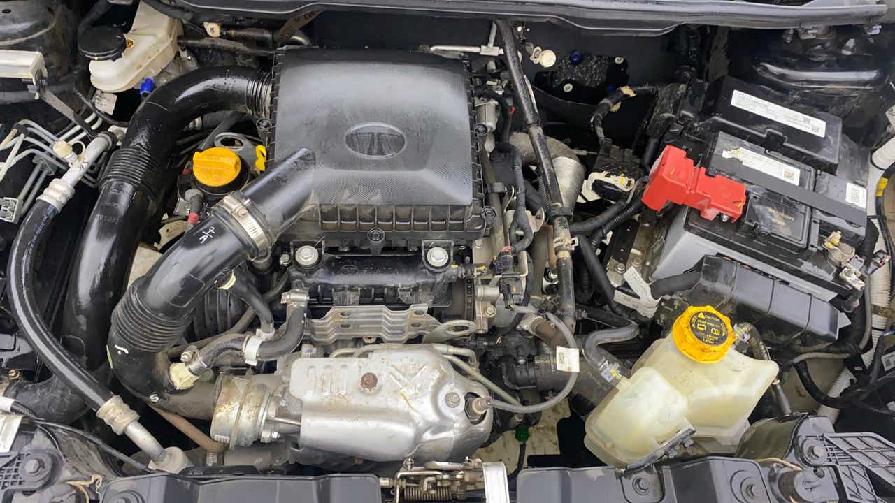 Engine bay of a Tata Nexon