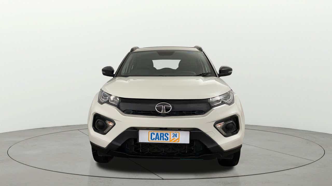 Front view of a Tata Nexon 2017-2023