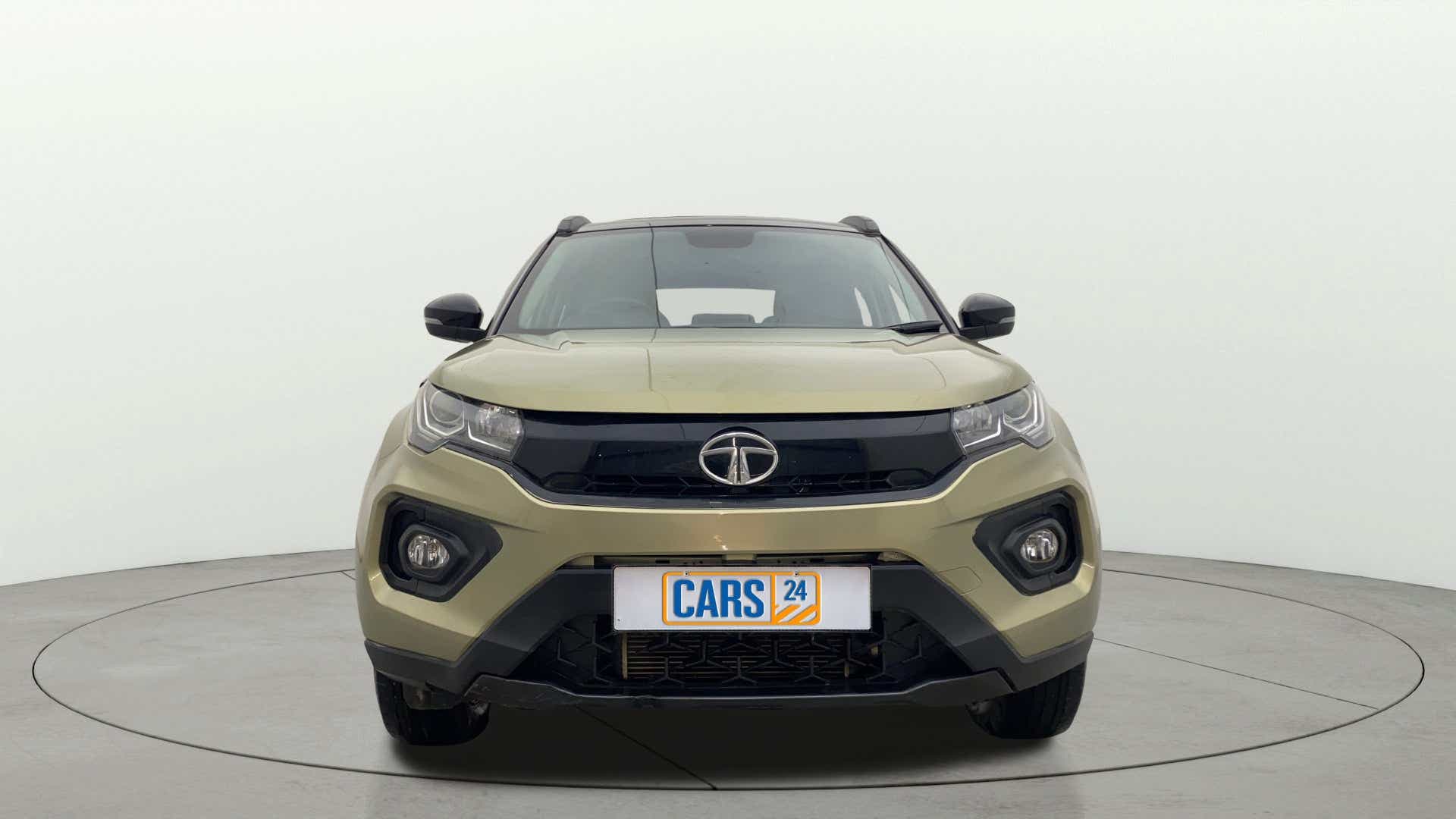Front view of a Tata Nexon 2017-2023