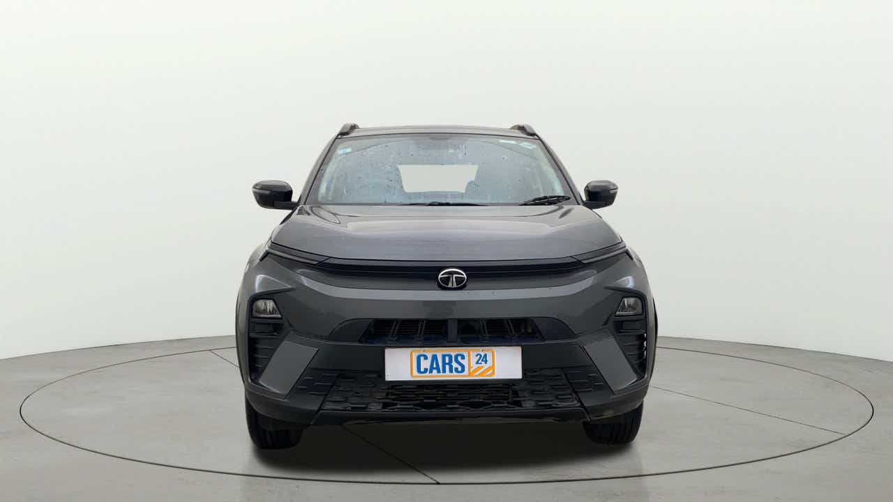 Front view of a Tata Nexon
