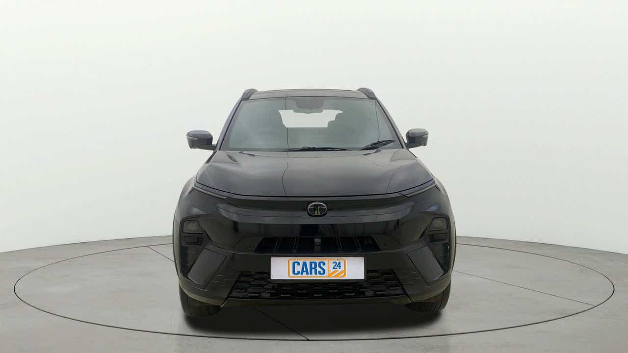 Front view of a Tata Nexon