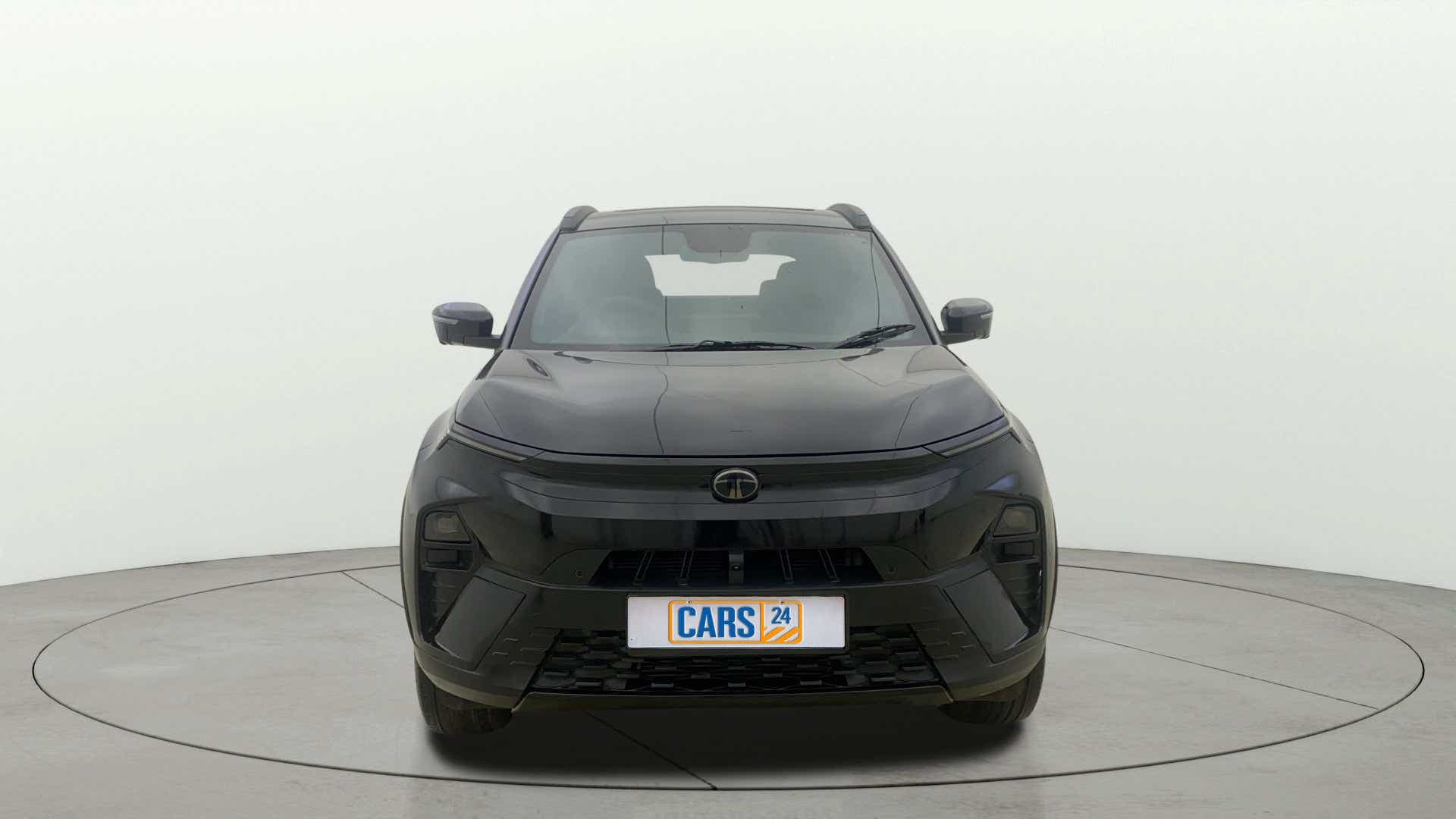 Front view of a Tata Nexon