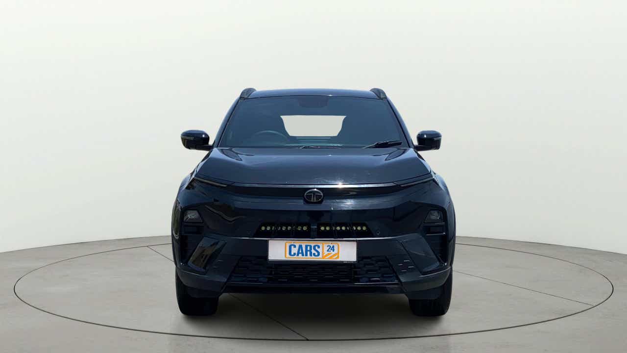 Front view of a Tata Nexon