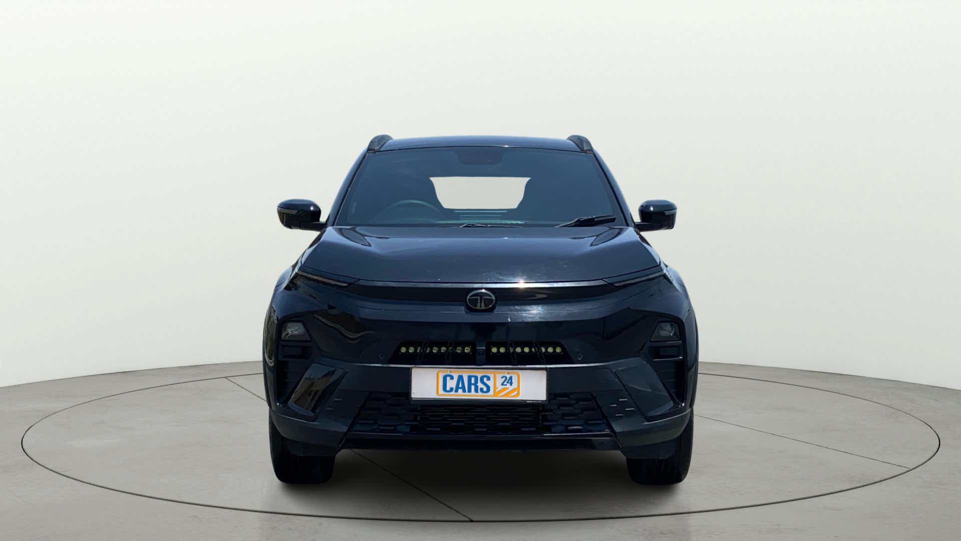 Front view of a Tata Nexon