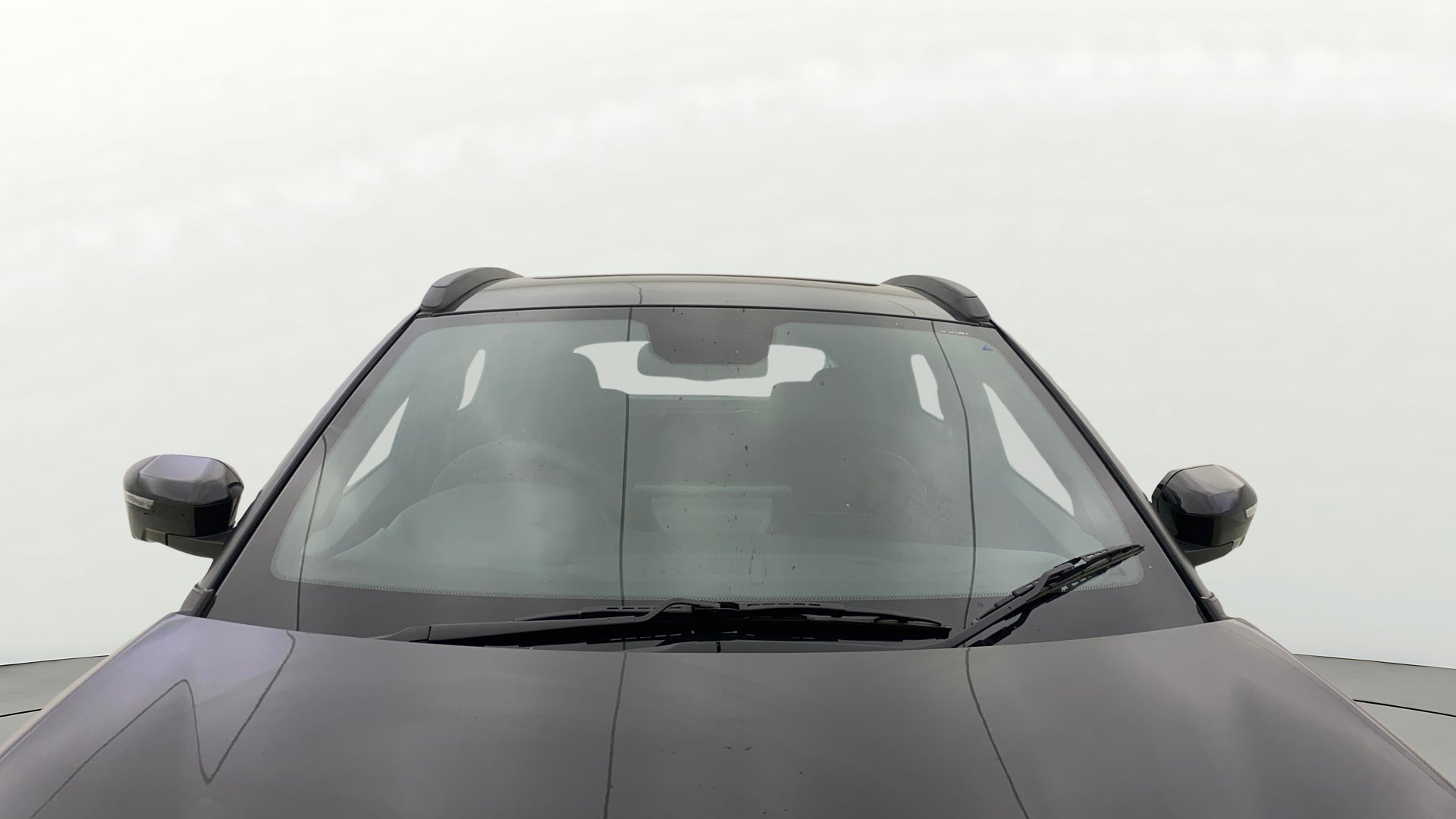 Front windshield and roof view of a Tata Nexon