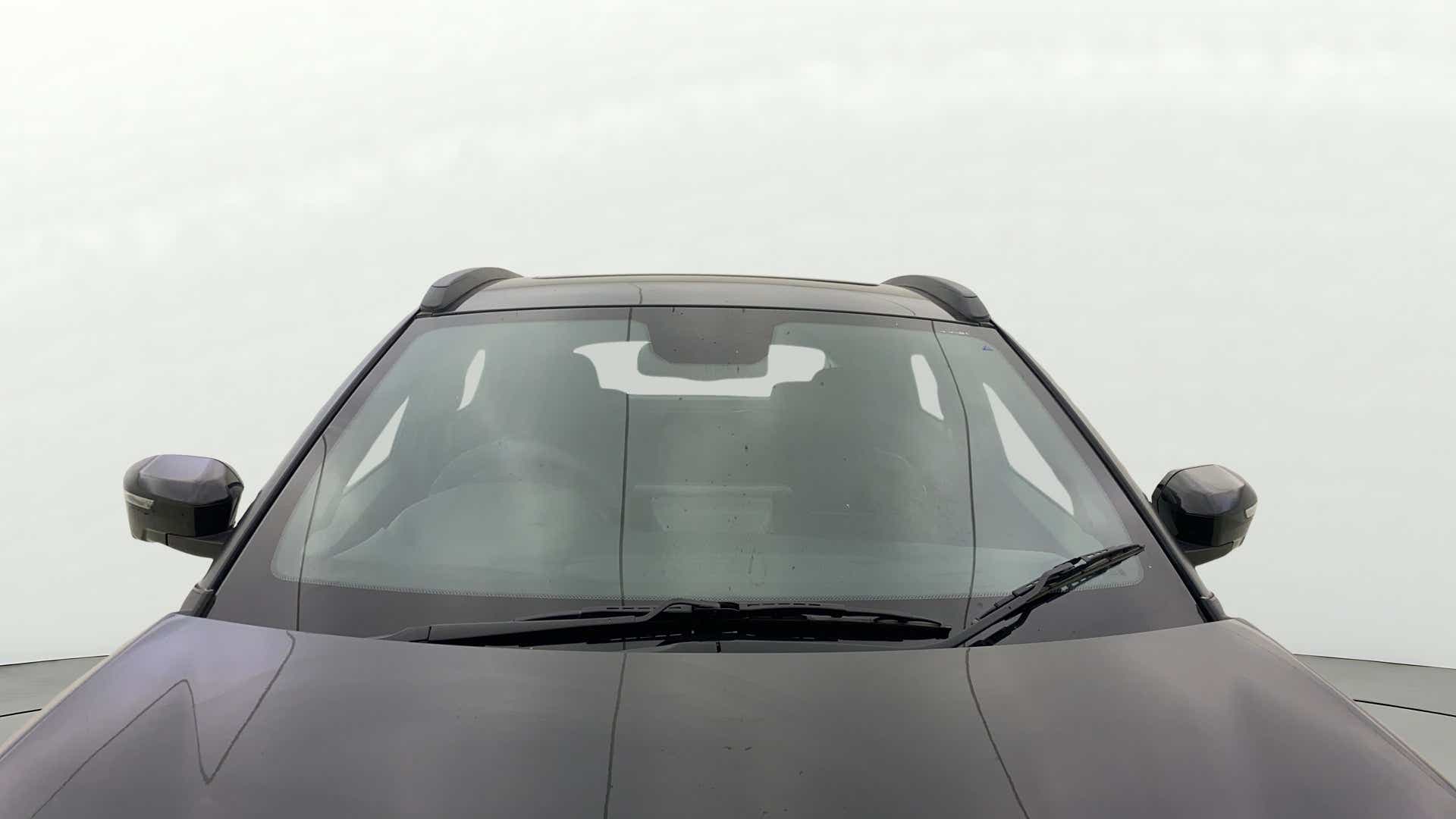Front windshield and roof view of a Tata Nexon