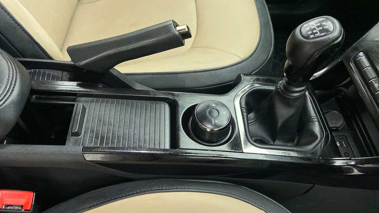 Centre console view of a Tata Nexon 2017-2023