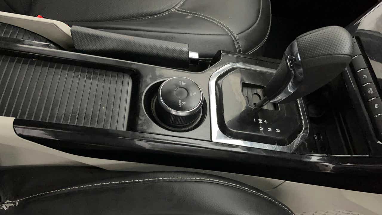 Centre console and gear shifter of a Tata Nexon 2017-2023