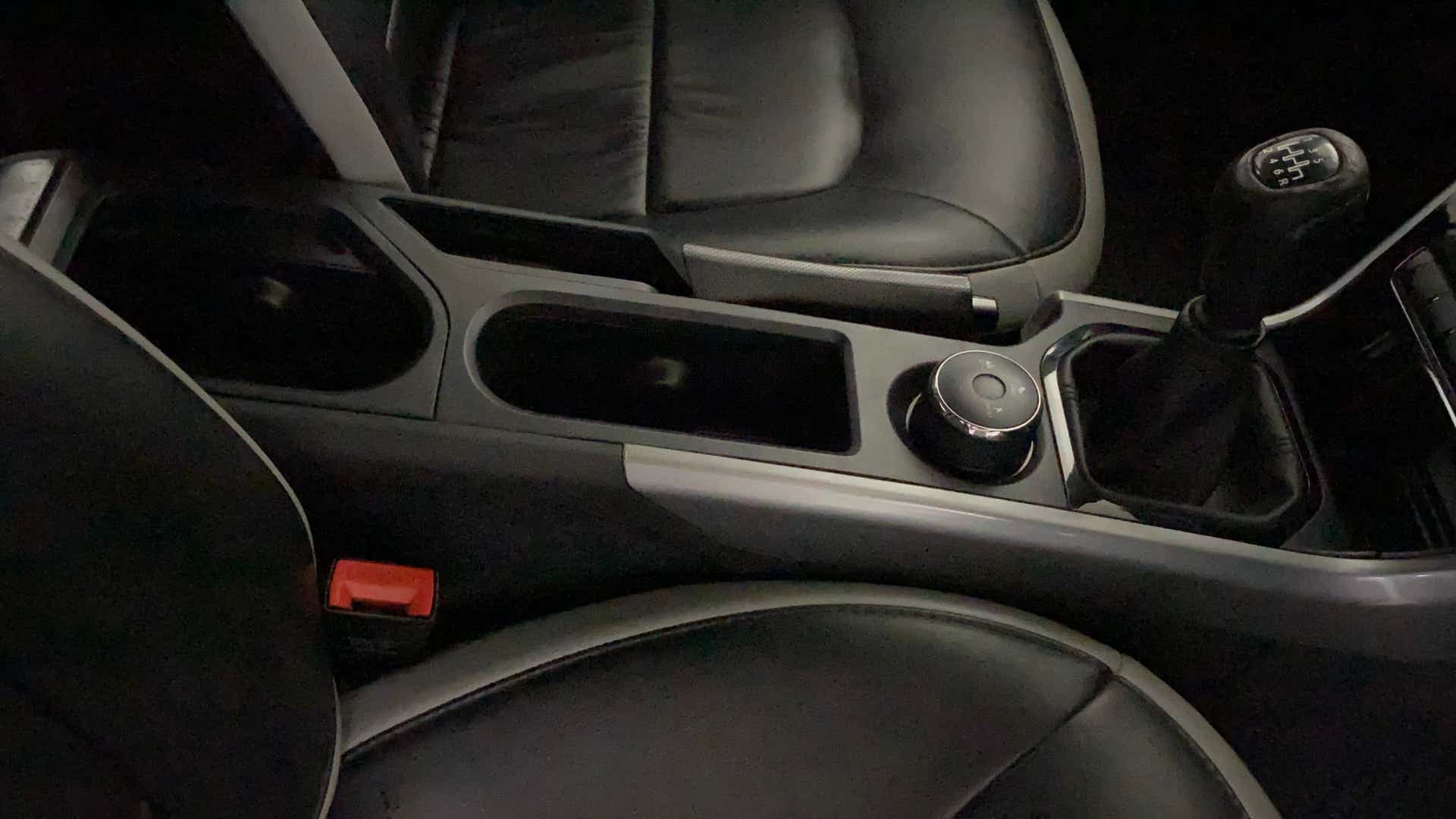 Center console and gear lever area of a Tata Nexon 2017-2023