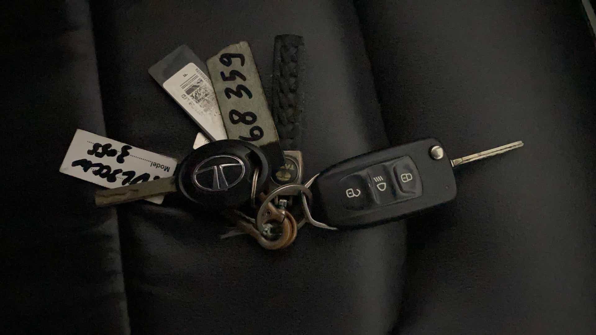 Tata Nexon 2017-2023 car key fob close-up