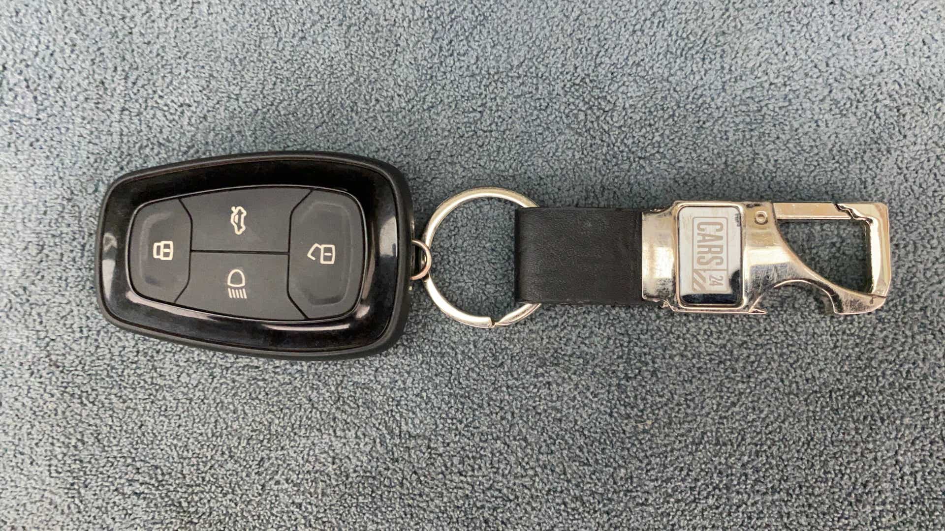 Car key fob of a Tata Nexon 2017-2023