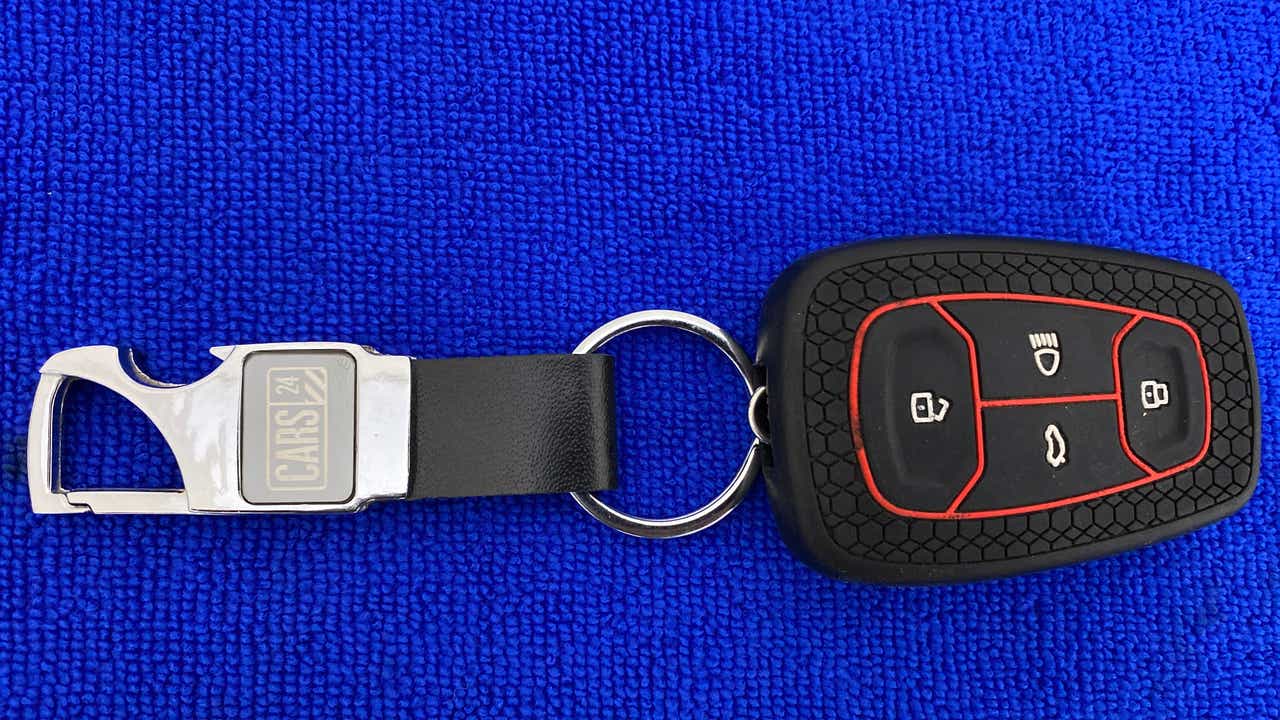Car key fob of a Tata Nexon 2017-2023