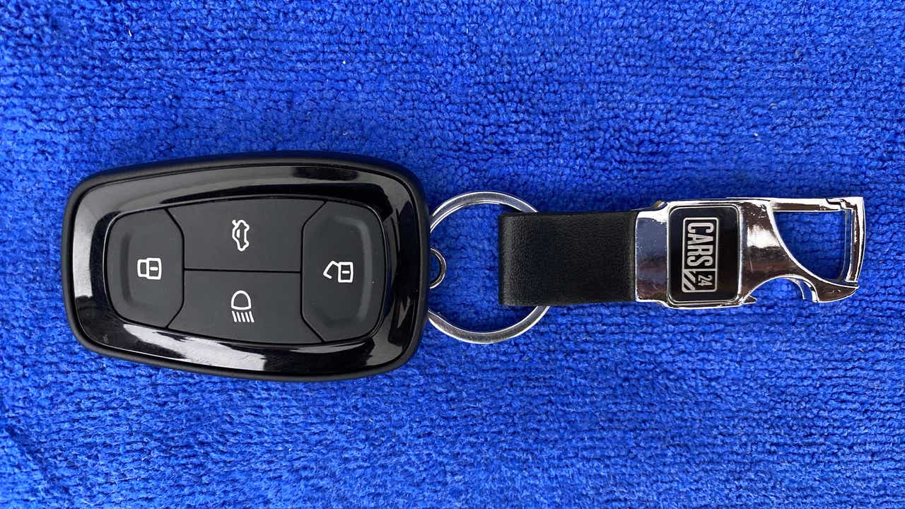 Car key fob of a Tata Nexon 2017-2023