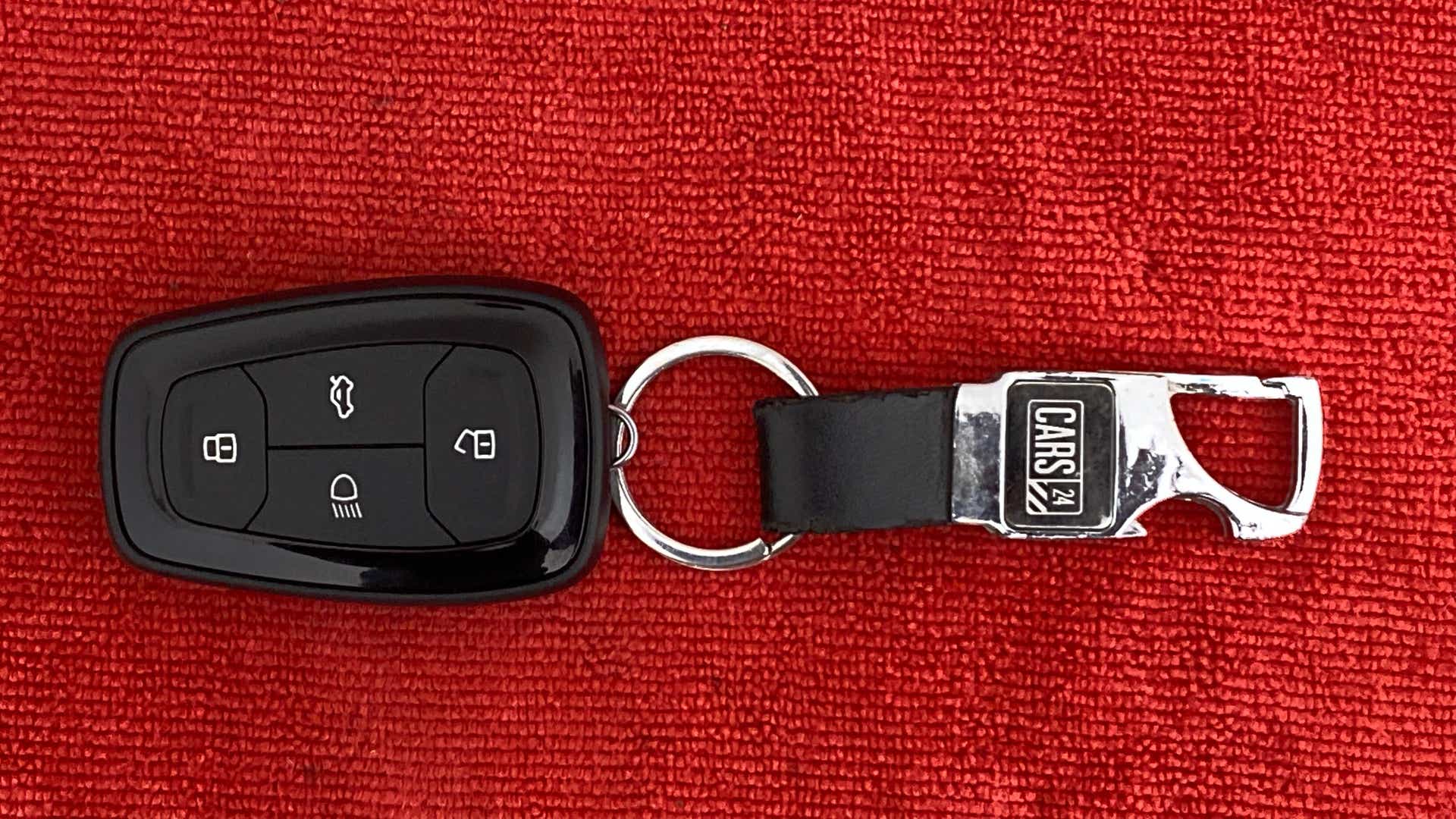 Car key fob of a Tata Nexon 2017-2023
