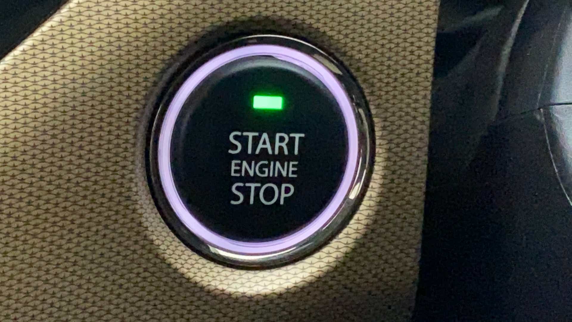 Start engine stop button of a Tata Nexon 2017-2023
