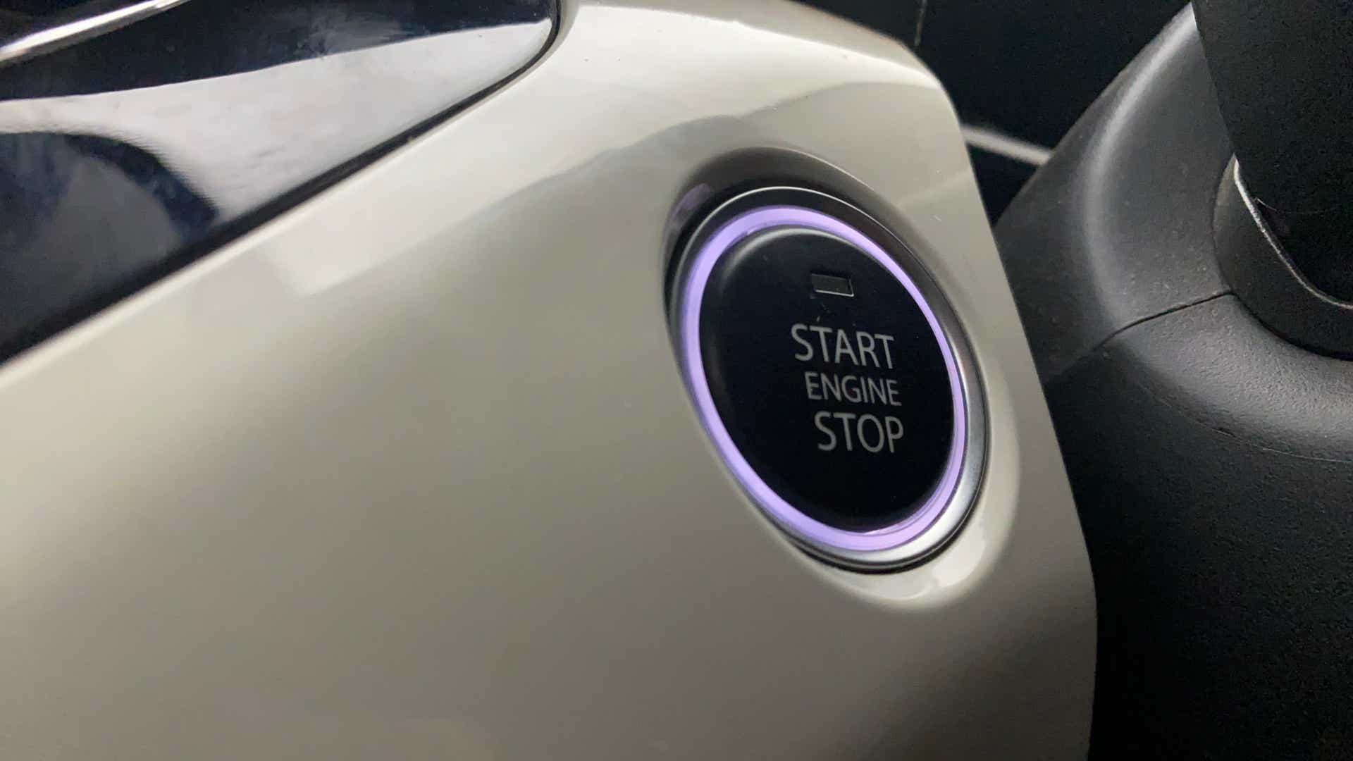 Start engine stop button of a Tata Nexon 2017-2023