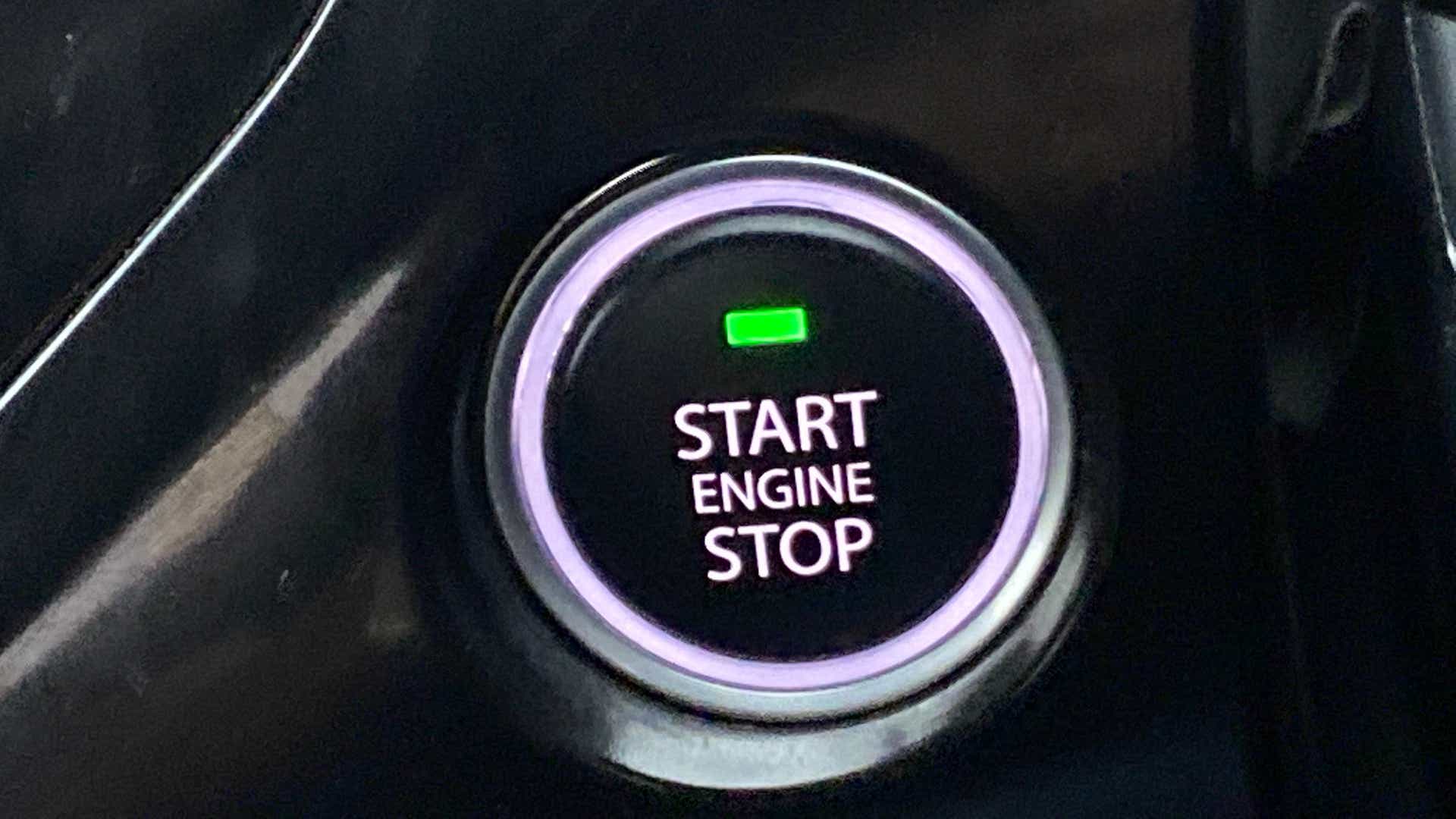 Start engine stop button of a Tata Nexon 2017-2023