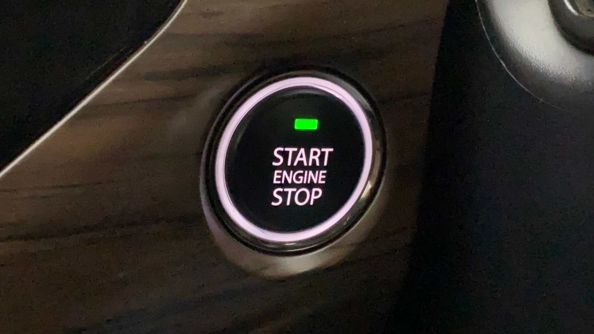 Start stop button of a Tata Nexon 2017-2023