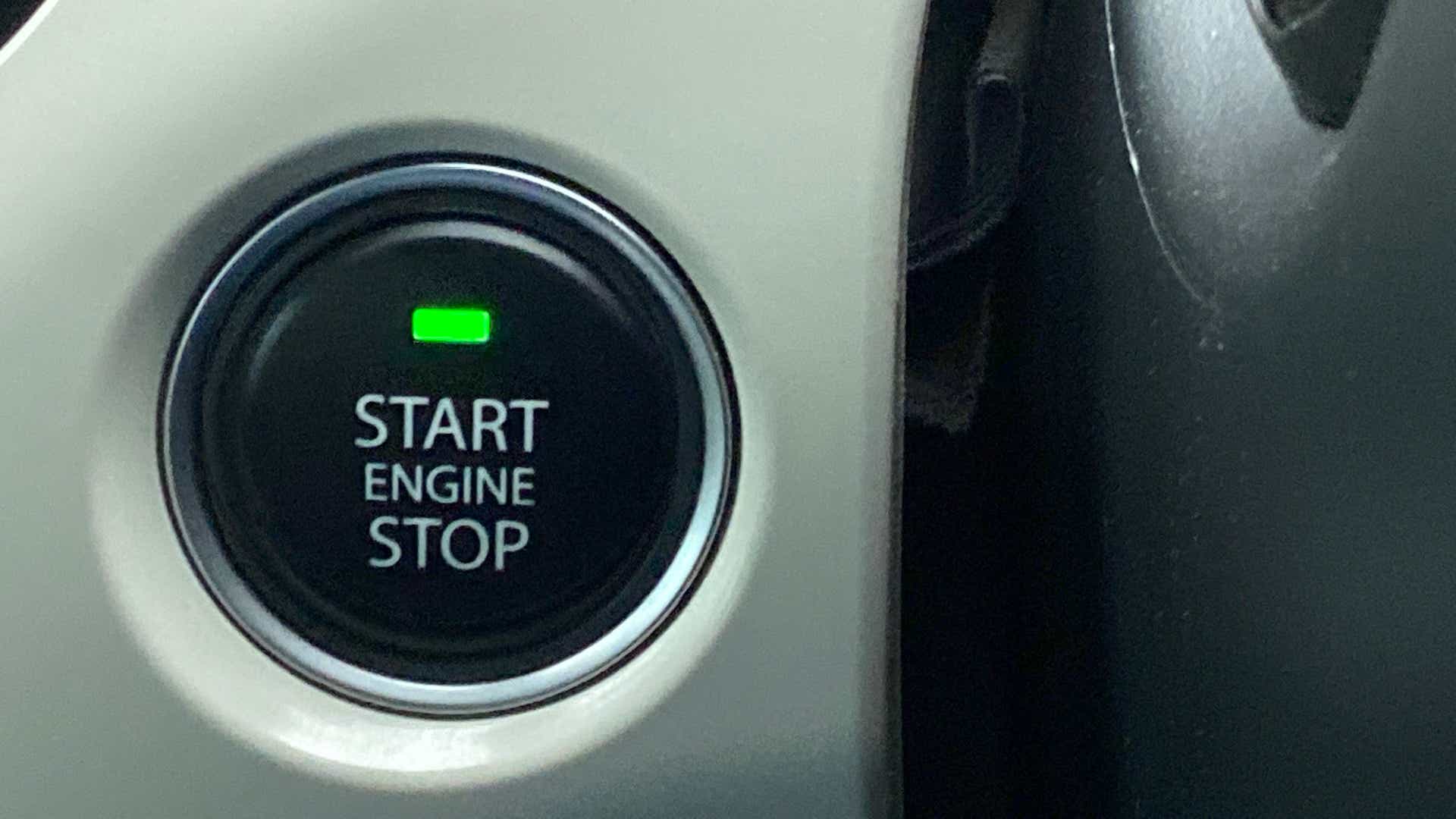 Start engine stop button of a Tata Nexon 2017-2023