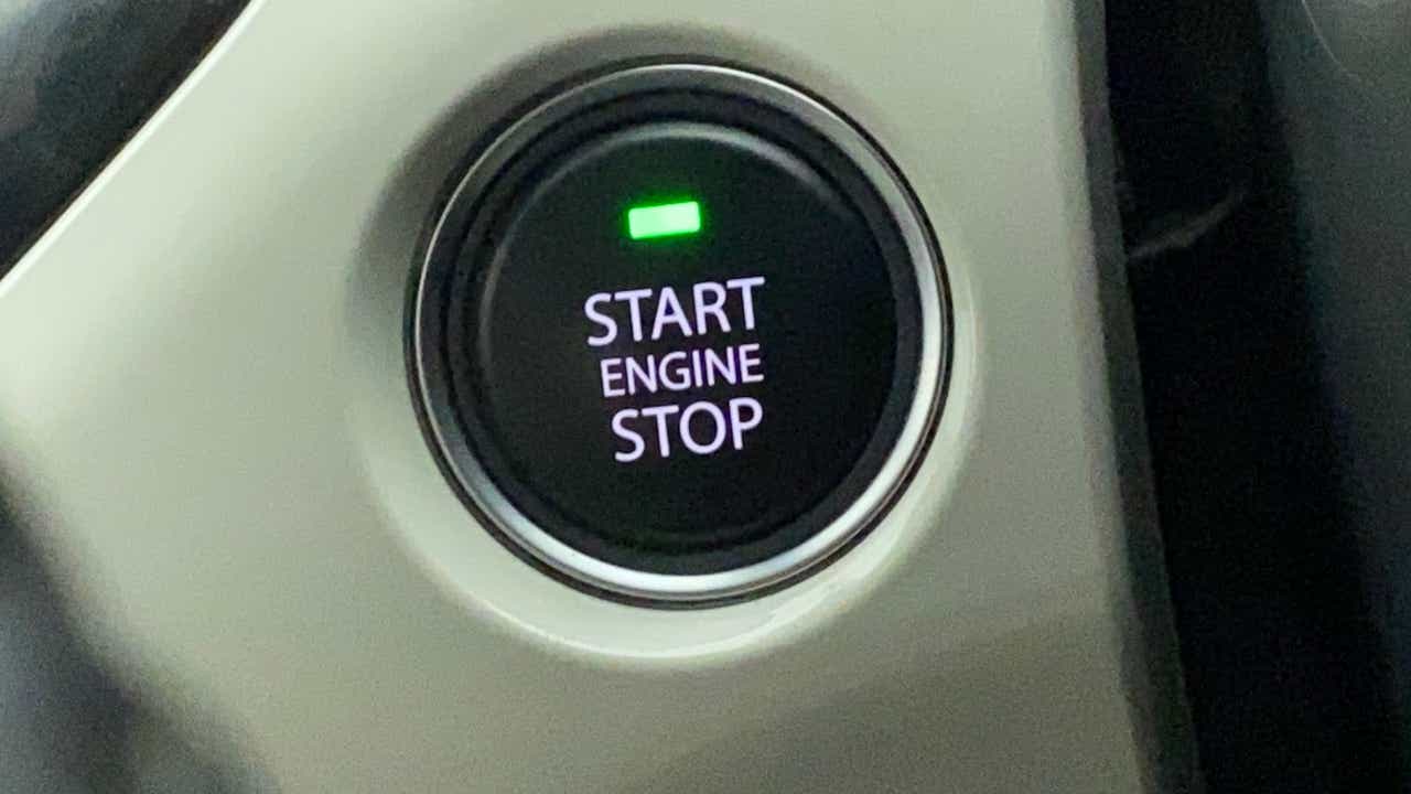 Start/stop button of a Tata Nexon 2017-2023