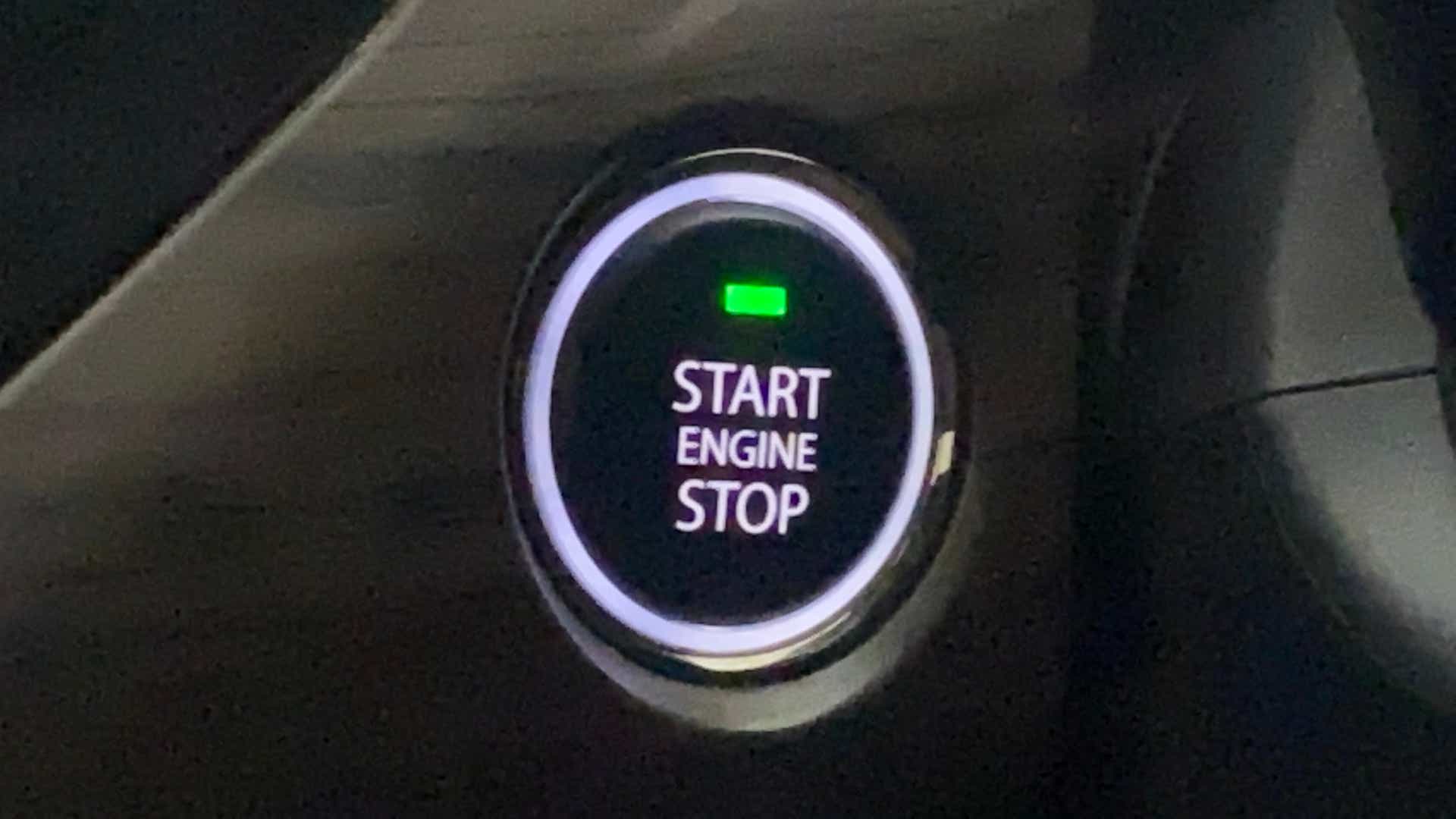Start engine stop button of a Tata Nexon 2017-2023