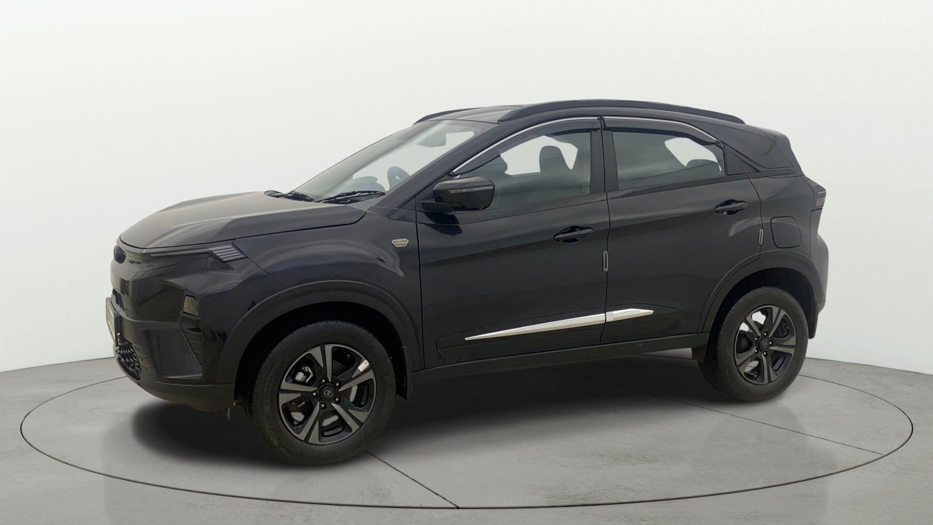Side view of a Tata Nexon