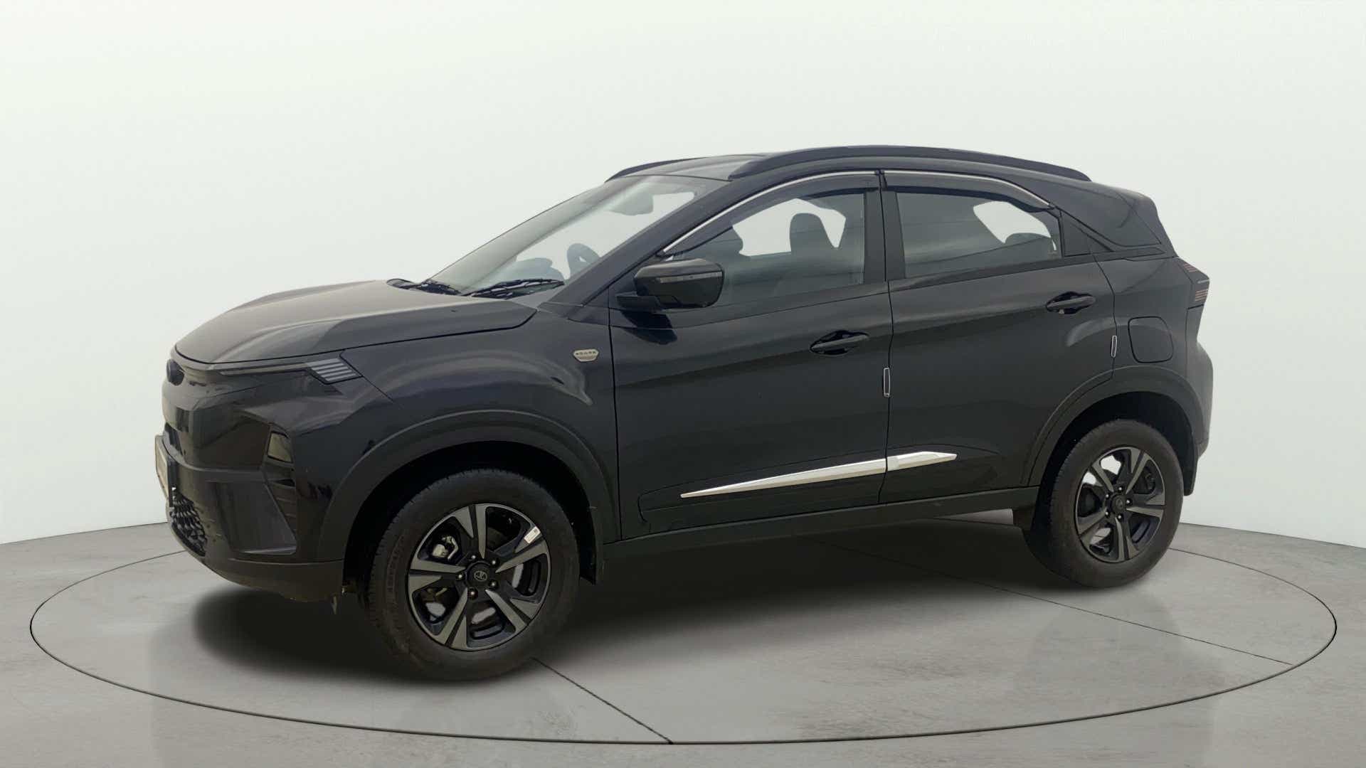 Side view of a Tata Nexon