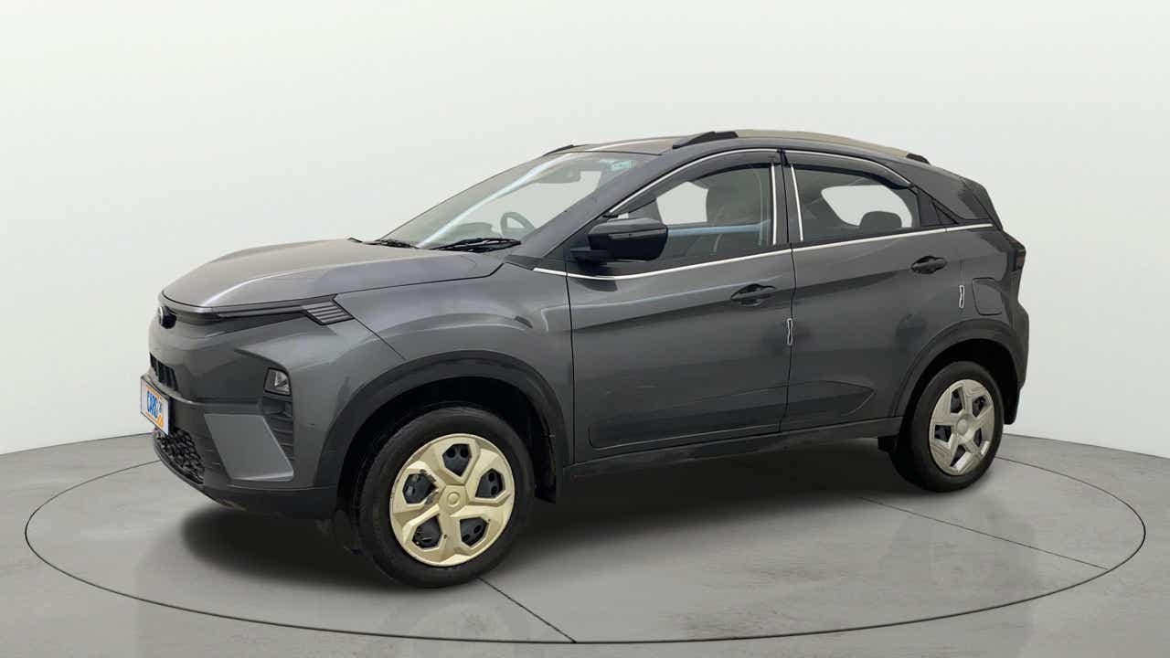 Side view of a Tata Nexon