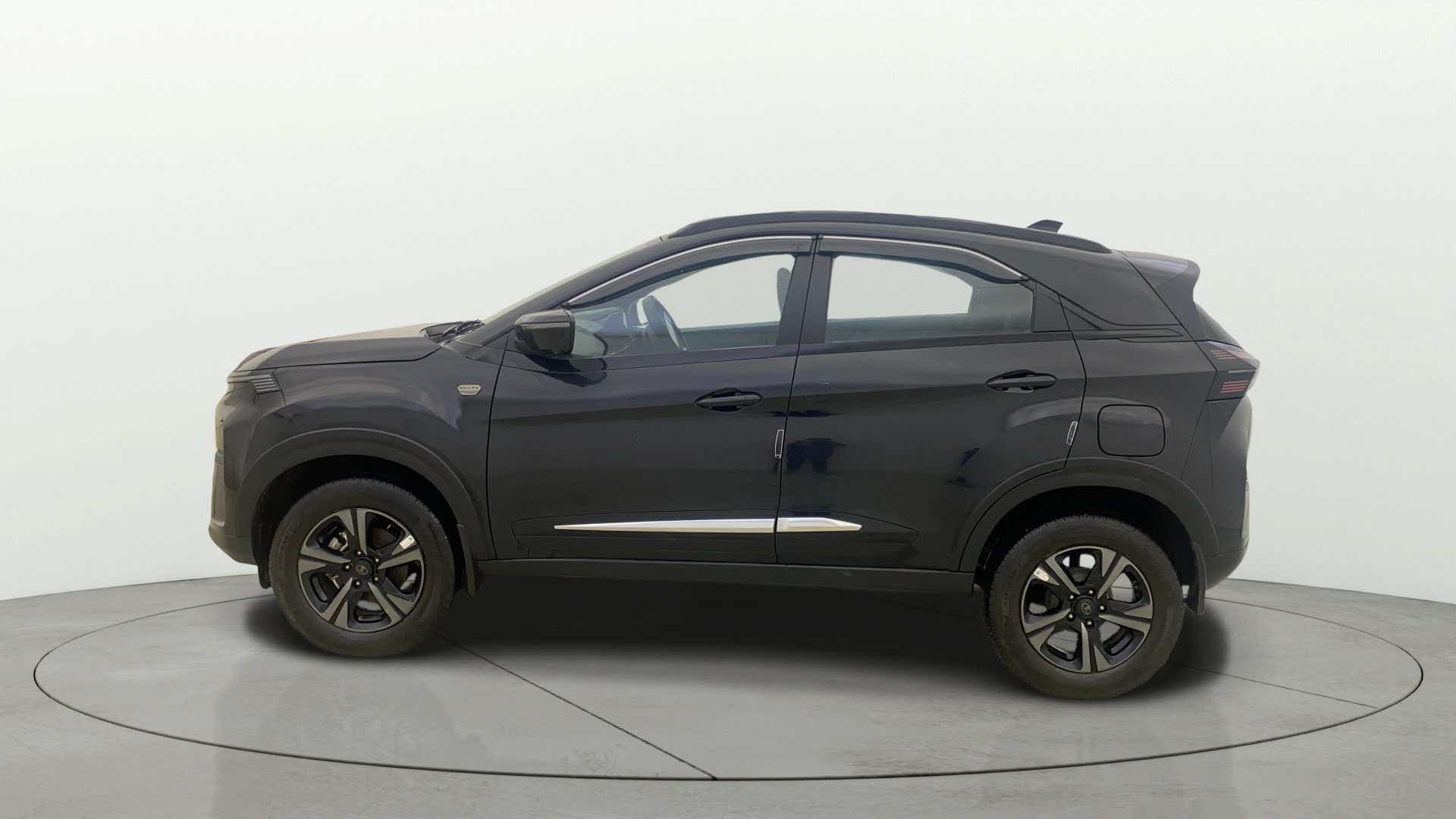 Side profile of a Tata Nexon