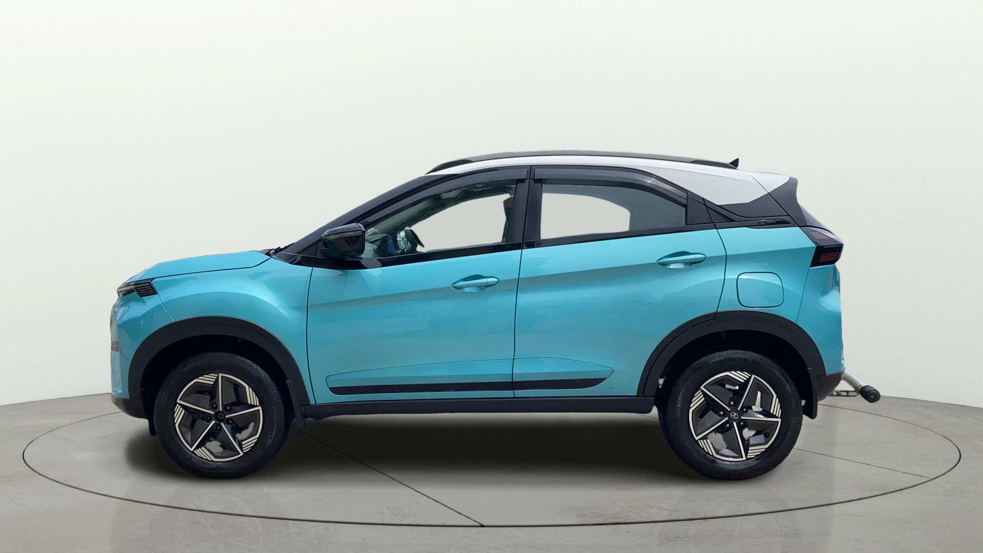 Side view of a Tata Nexon