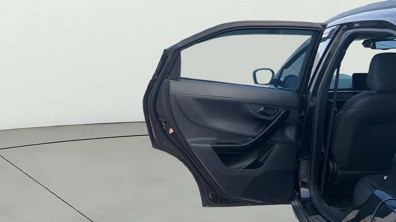 Rear door interior of a Tata Nexon
