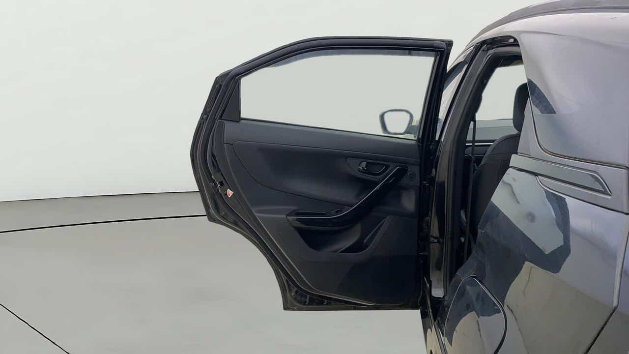 Rear door view of a Tata Nexon
