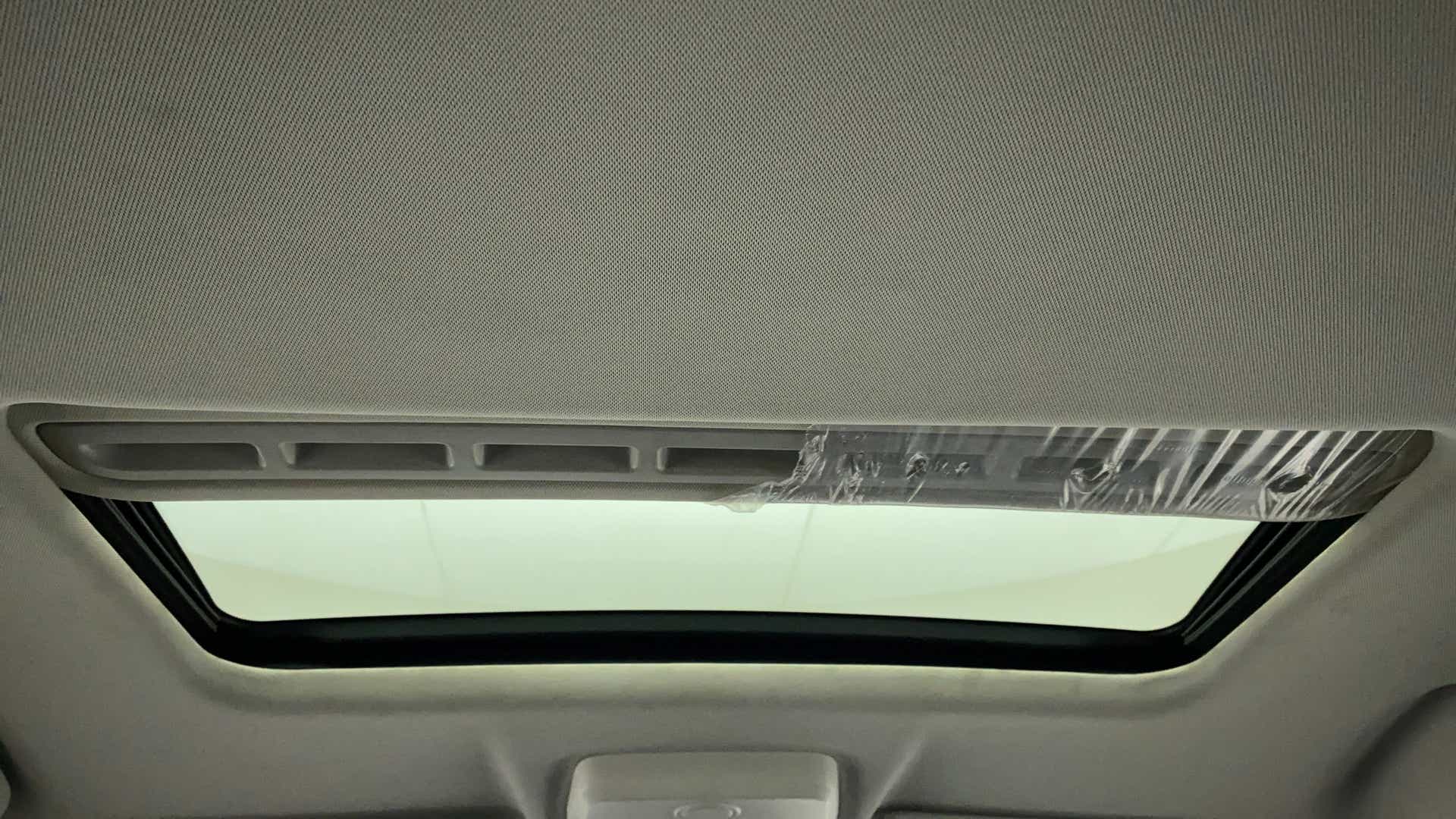 Sunroof interior view of a Tata Nexon 2017-2023