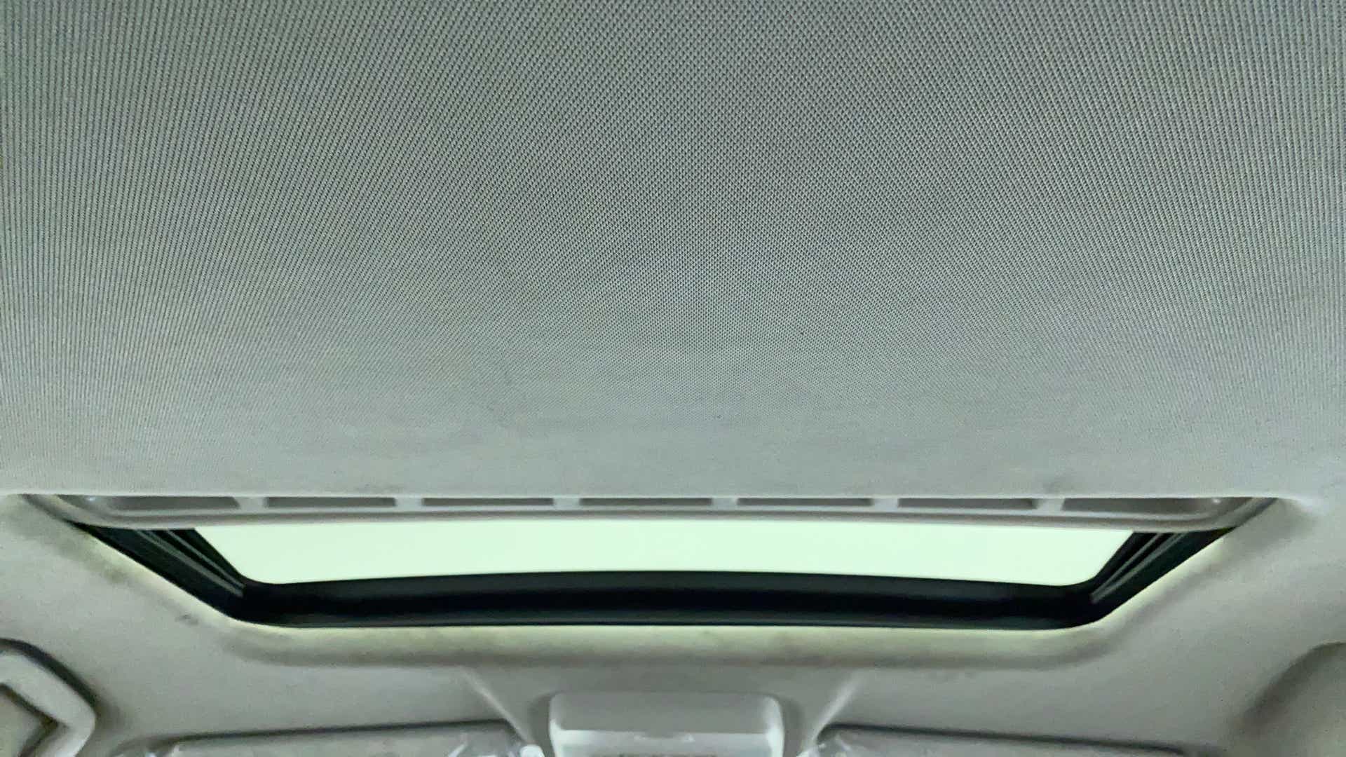 Sunroof view of a Tata Nexon 2017-2023