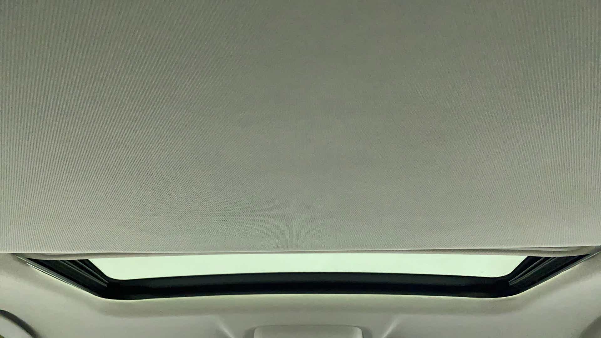 Sunroof view of a Tata Nexon 2017-2023