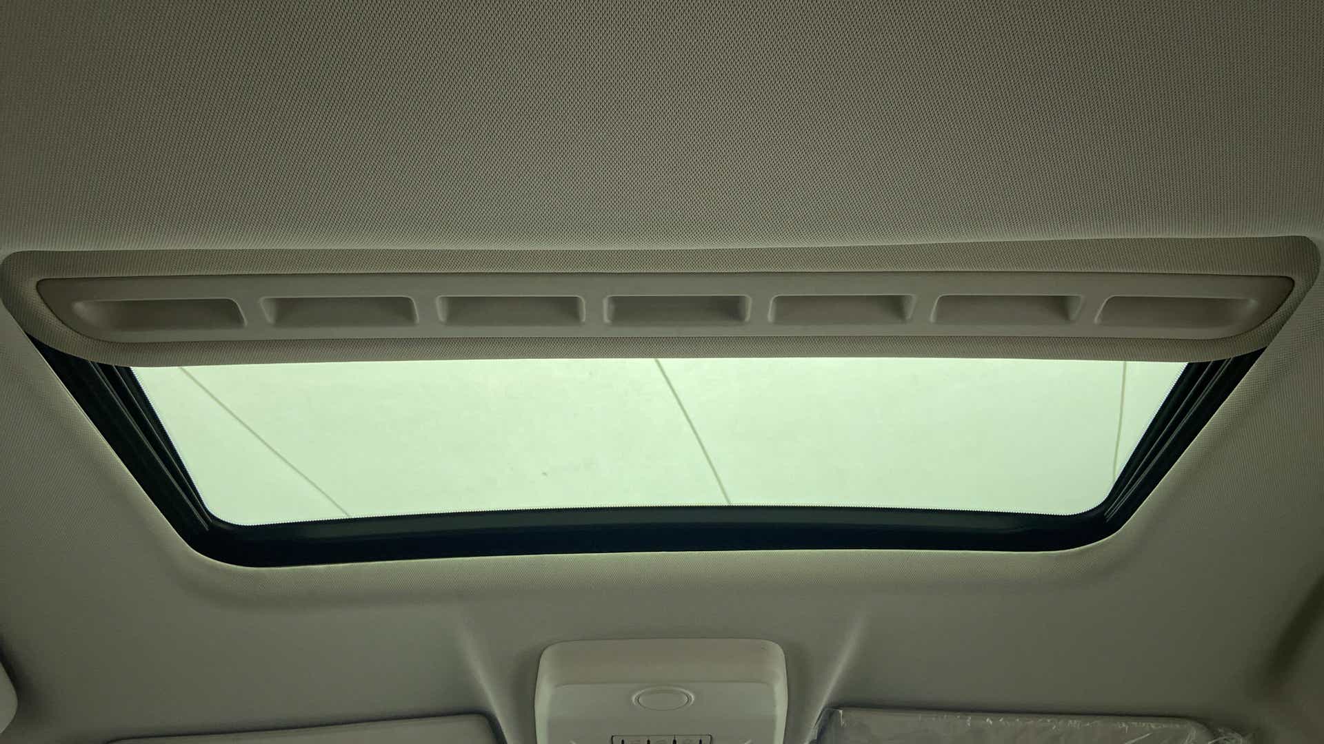 Sunroof view of a Tata Nexon 2017-2023
