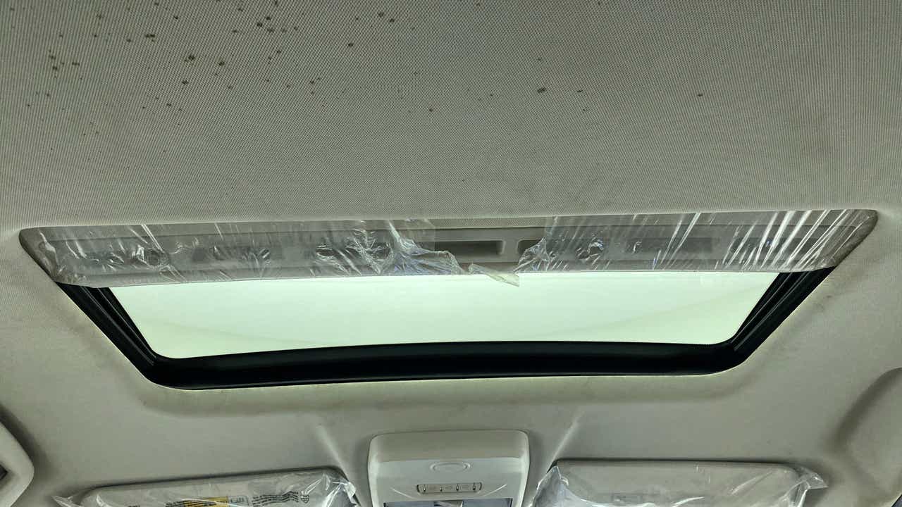 Sunroof interior view of a Tata Nexon 2017-2023