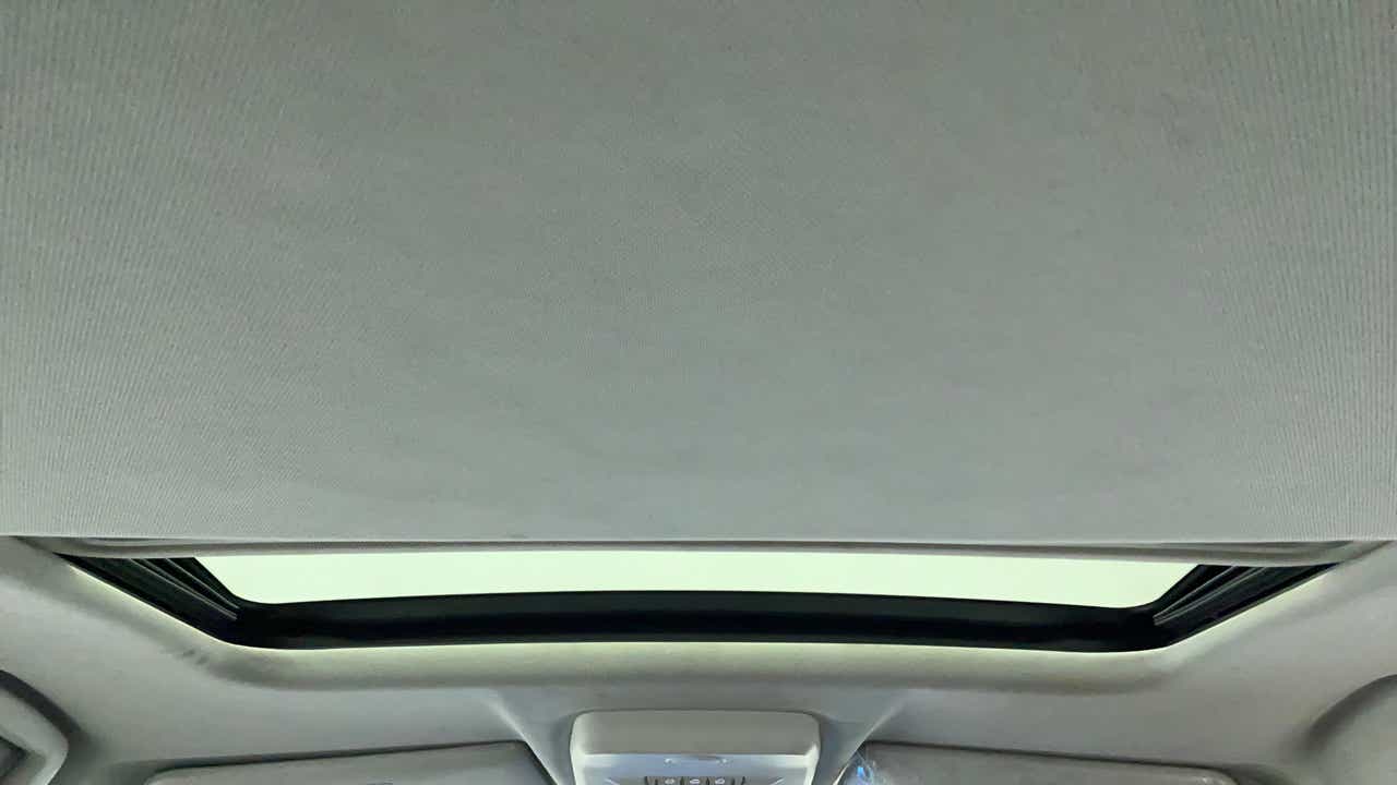 Sunroof interior view of a Tata Nexon 2017-2023