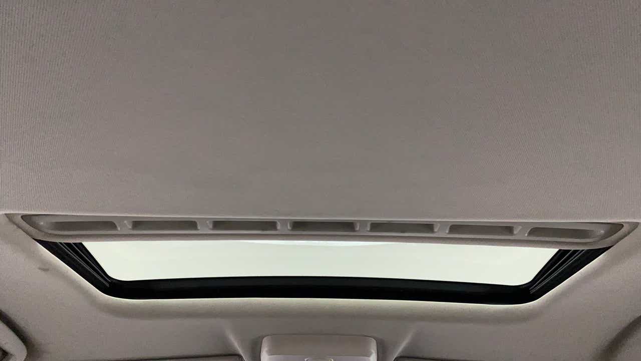 Sunroof interior view of a Tata Nexon 2017-2023